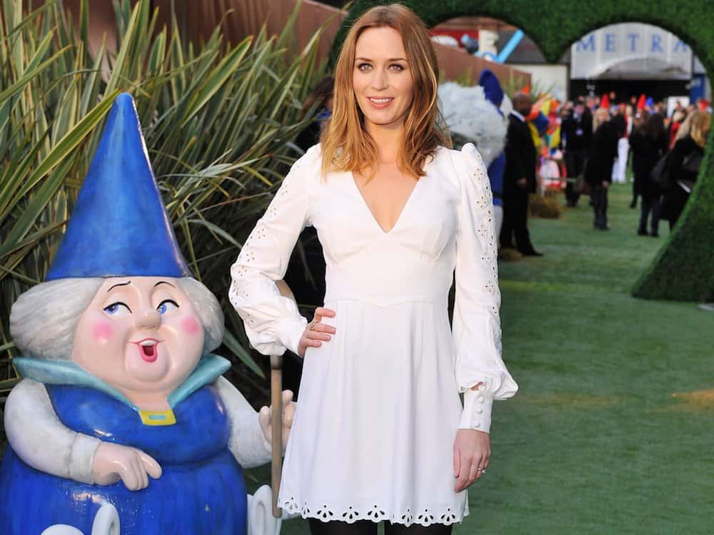 Blue Peter Gnomeo and Juliet Emily Blunt